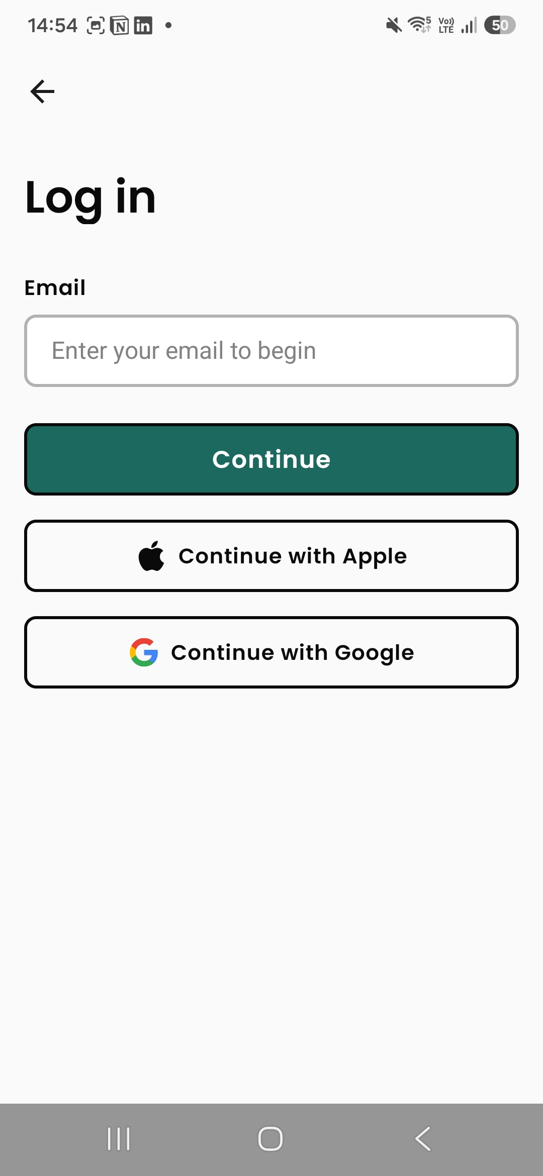 Register — zadanie emailu